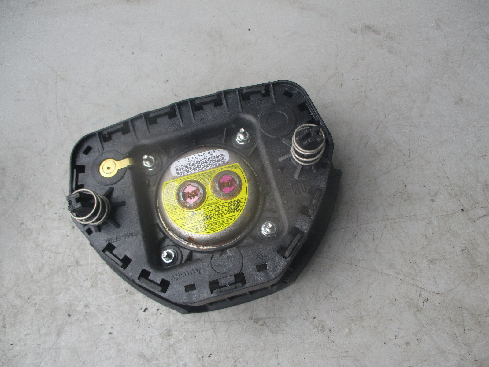 VAUXHALL ZAFIRA 2013 DRIVER STEERING WHEEL AIRBAG 13374705