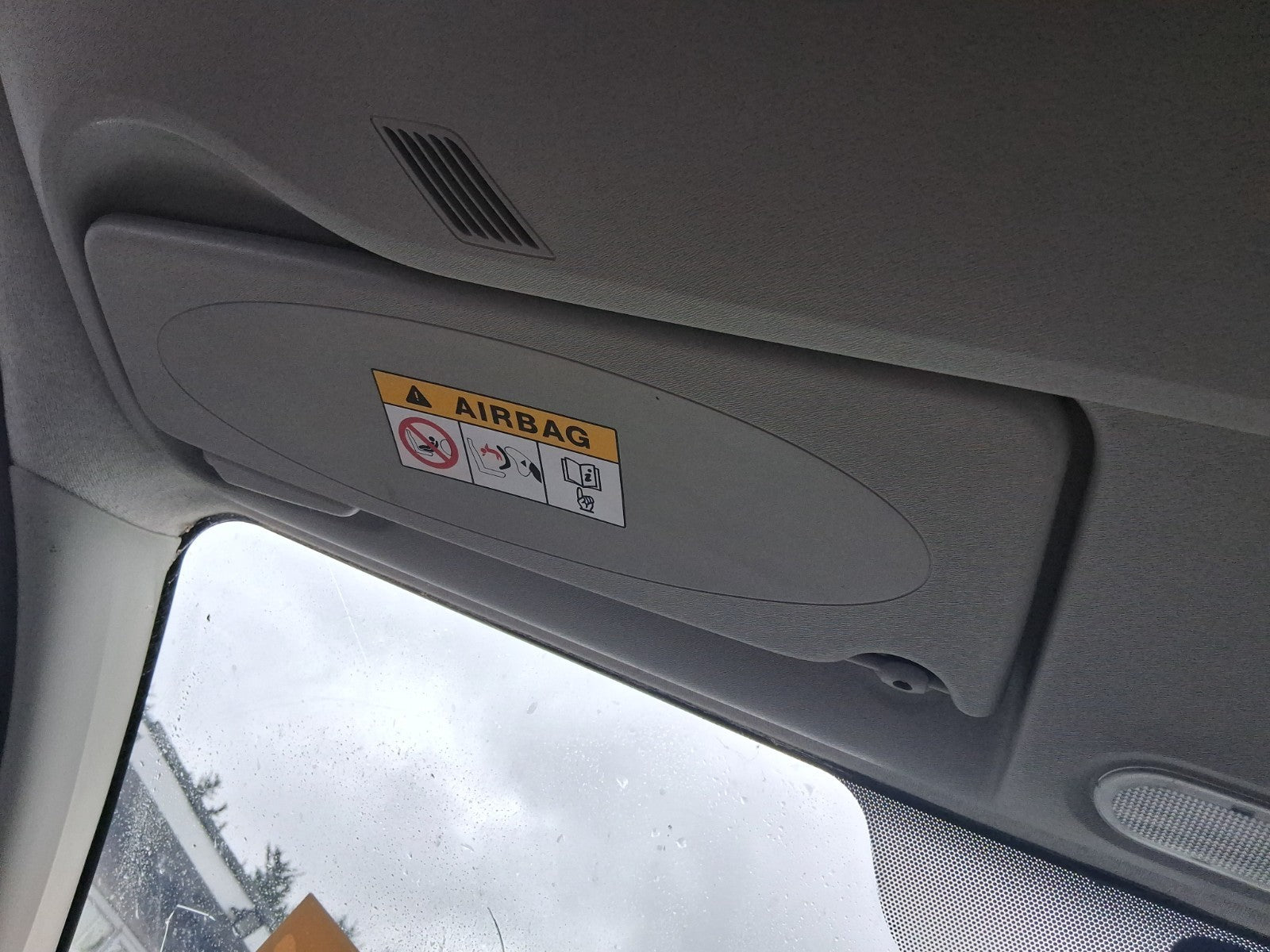 2016 MERCEDES CITAN W415 NSF PASSENGERR SIDE FRONT LEFT SUN VISOR SHADE