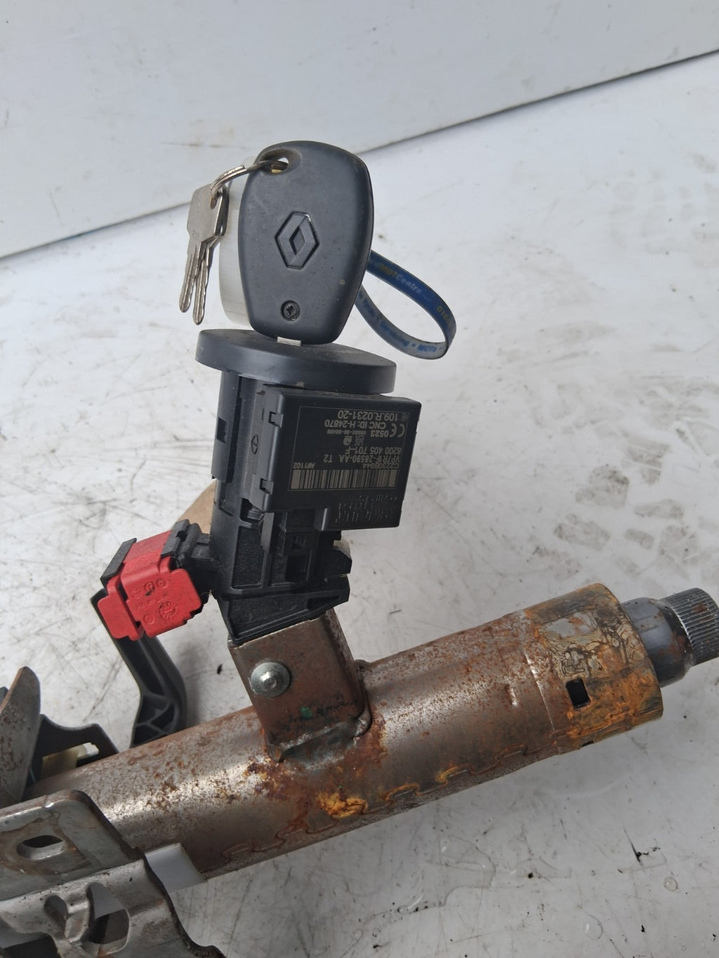 2023 RENAULT MASTER MK3 STEERING COLUMN WITH KEY 820040571F