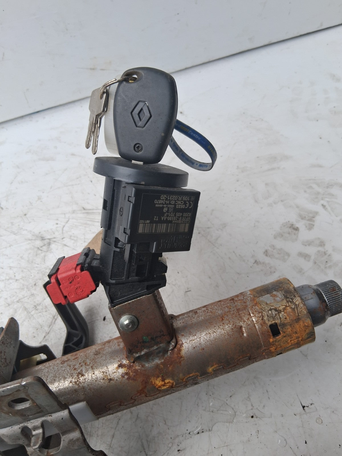 2023 RENAULT MASTER MK3 STEERING COLUMN WITH KEY 820040571F