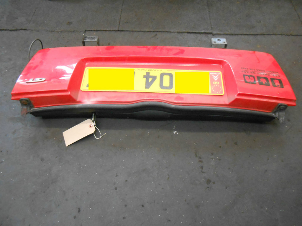 CITROEN C2 JM 2004 HATCHBACK TAILGATE BOOT LID LOWER SECTION KKNB ADEN RED