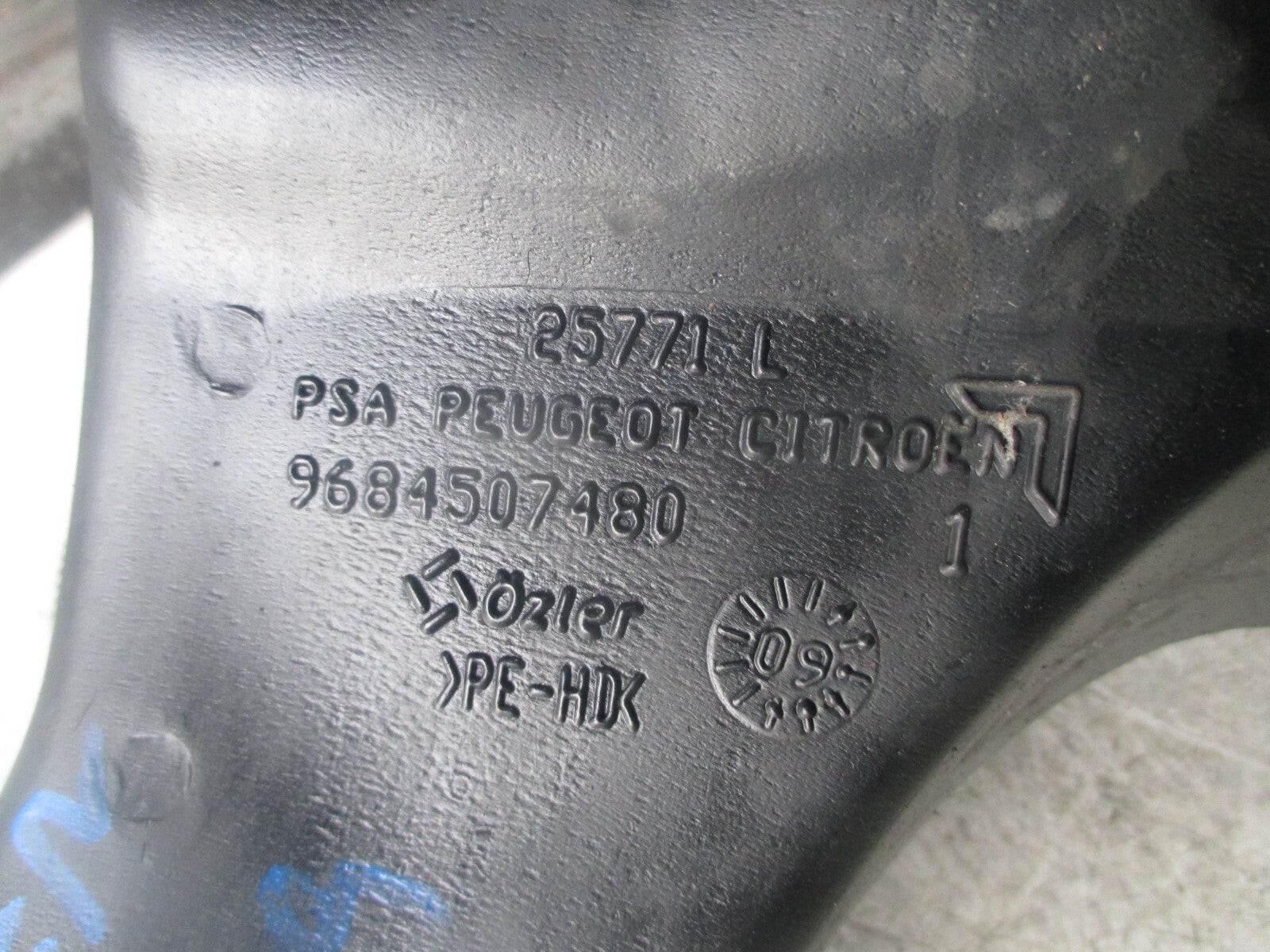 CITROEN C4 MK1 2009 WINDSCREEN WASHER BOTTLE 9684507480
