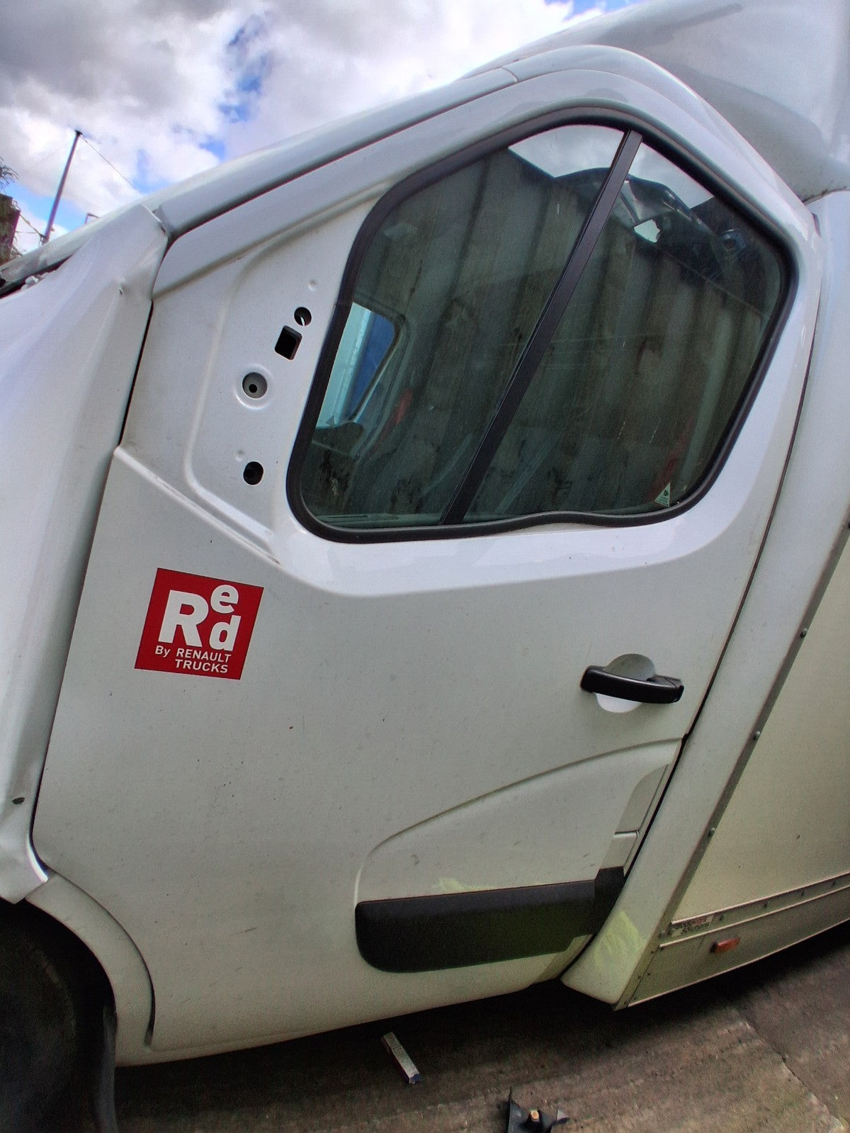 2024 RENAULT MASTER MK3 NSF PASSENGER SIDE FRONT BARE DOOR WHITE