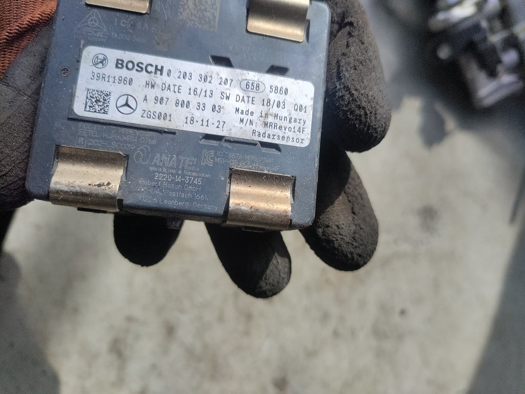 2020 MERCEDES BENZ SPRINTER W907 FRONT RADAR DISTANCE SENSOR A9079003303