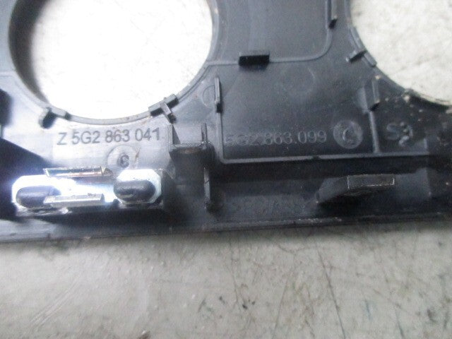 2014 VW GOLF SIDE INTERIOR LOWER A PILLER TRIM Z5G2863041