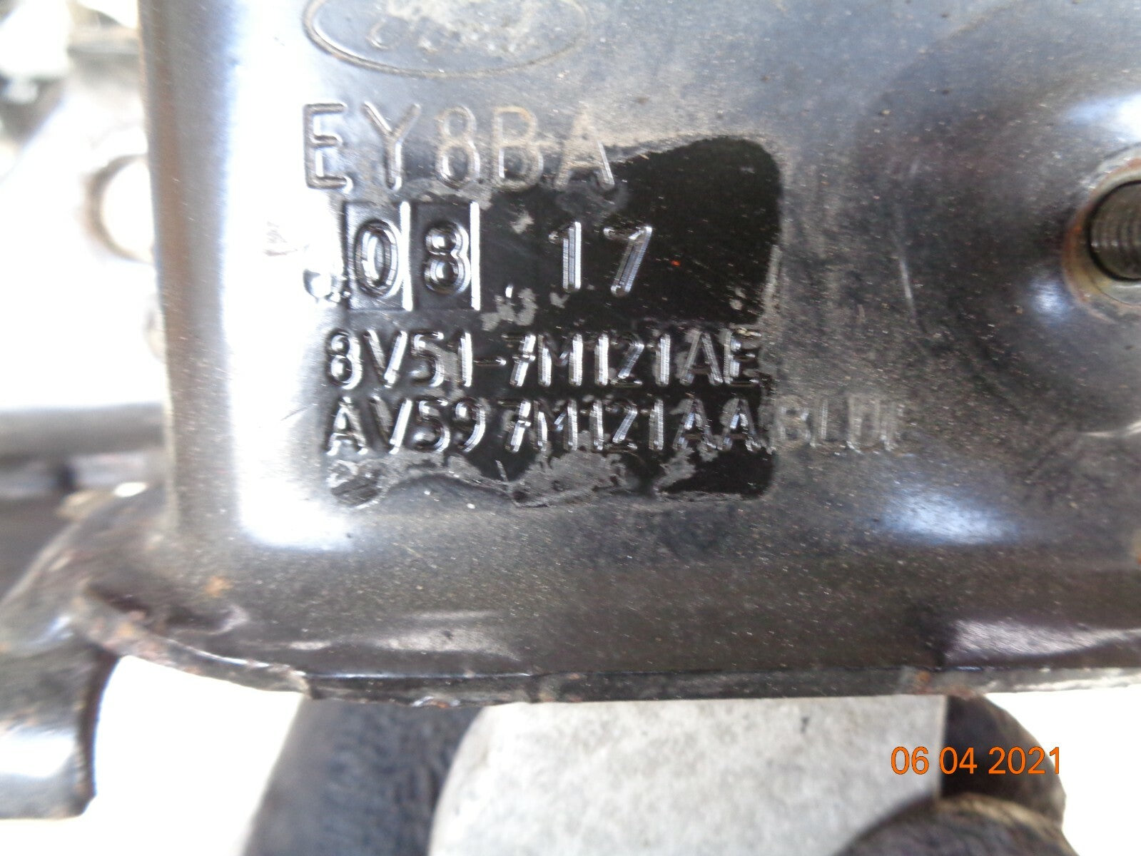 FORD FIESTA MK7 2017 1.25 PETROL GEARBOX MOUNT 8V51 7M121AE