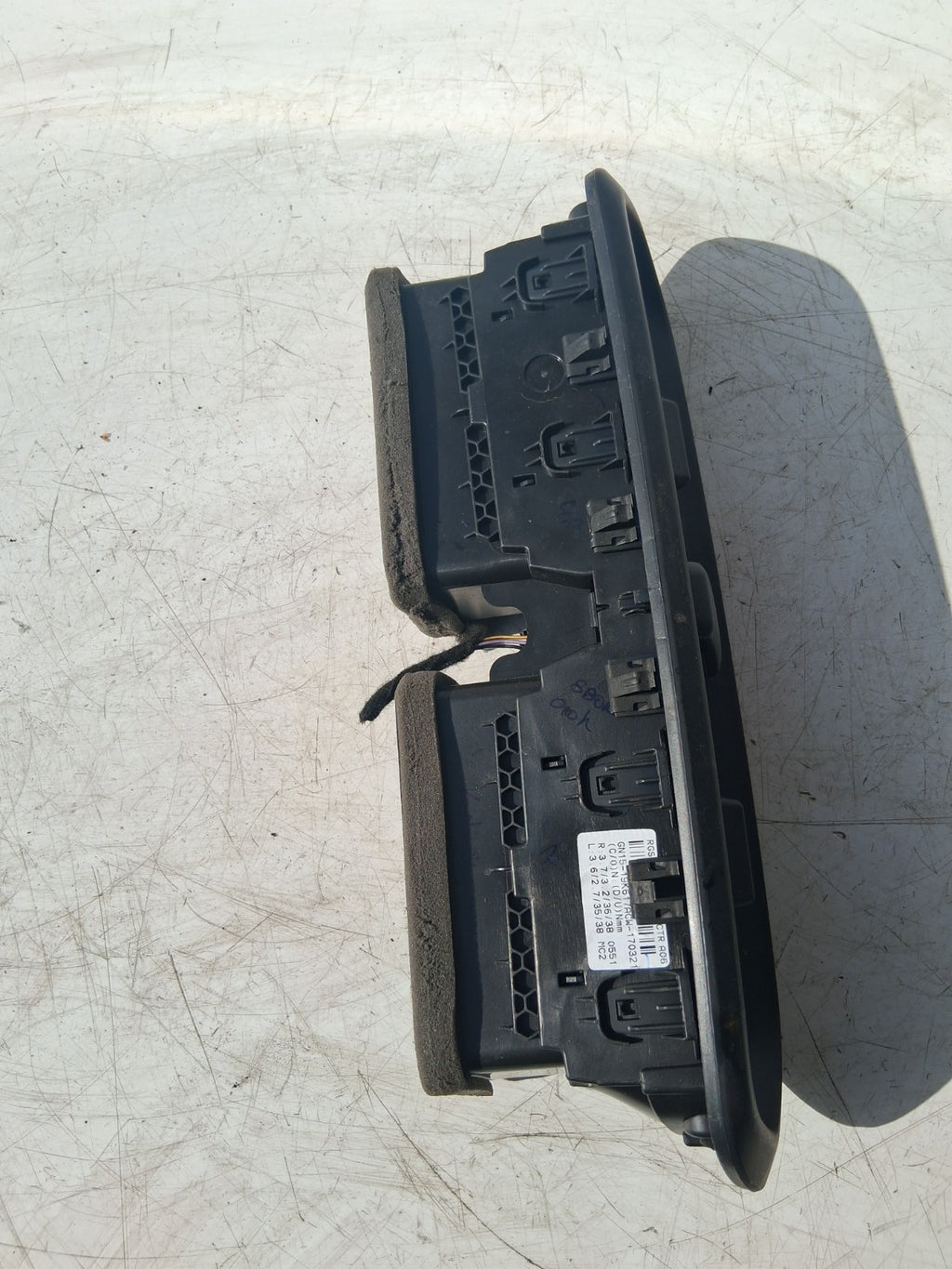 2021 FORD ECOSPORT 71 CENTRE DASHBOARD AIR VENTS GN1519K617ACW