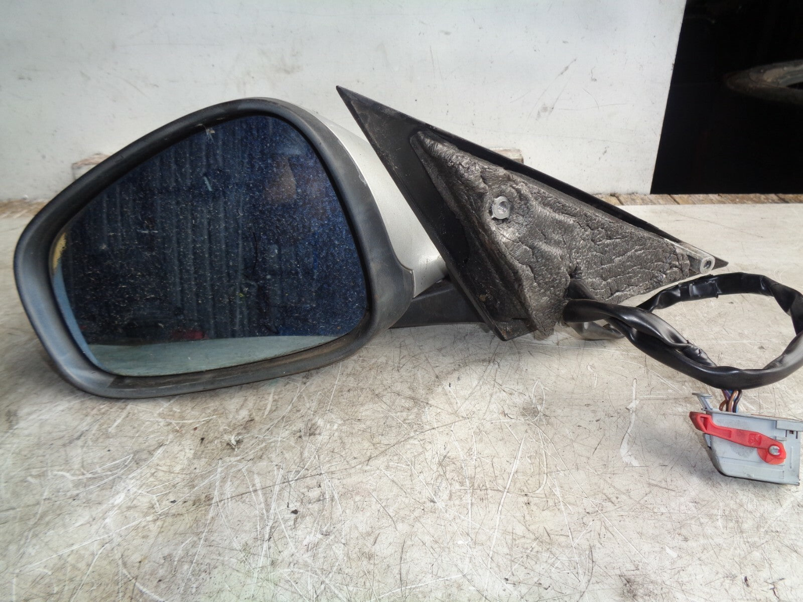 ALFA ROMEO 159 2005 PASSENGER LEFT FRONT WING MIRROR SILVER E3011016