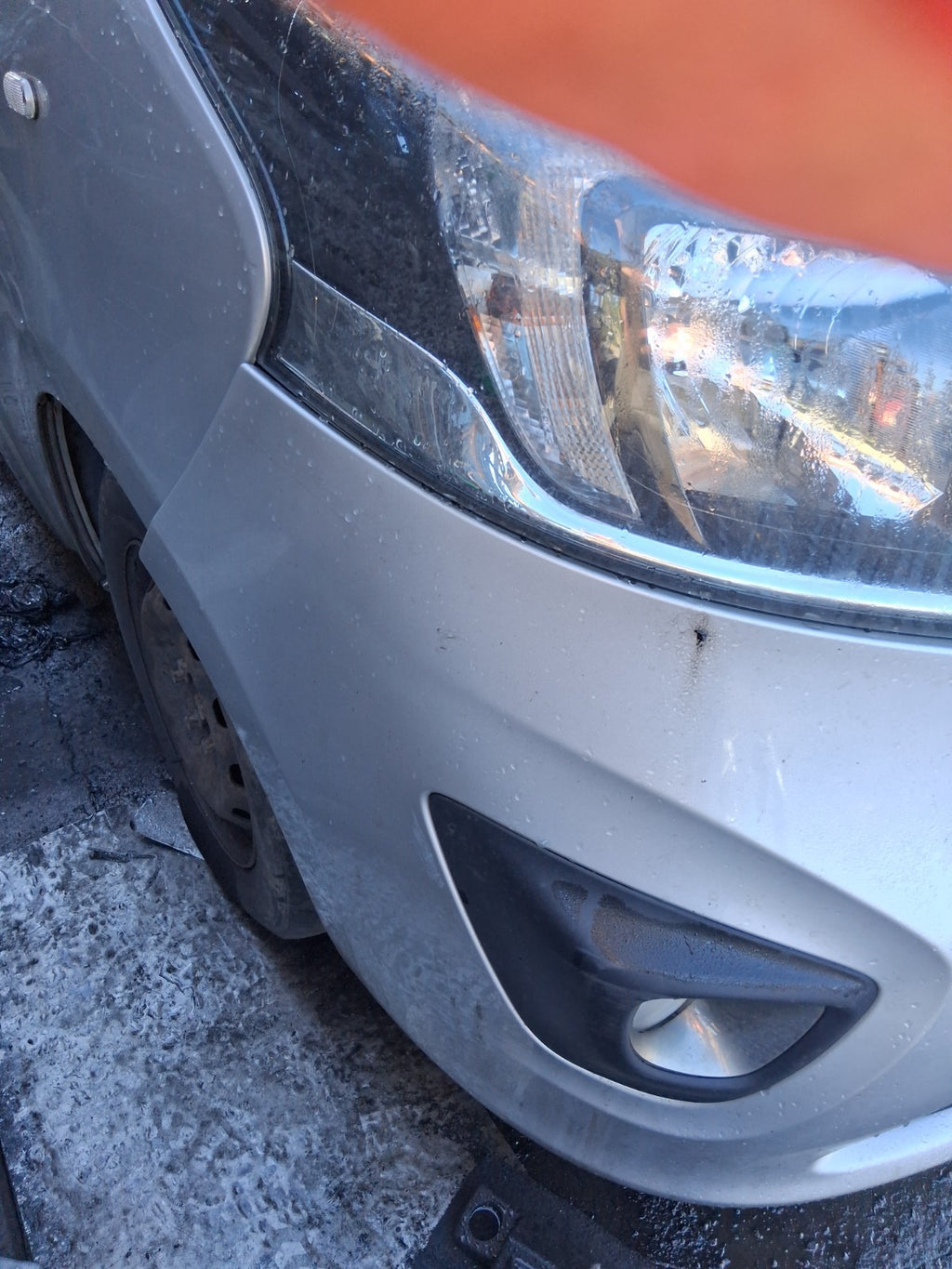 2017 VAUXHALL VIVARO MK2 COMPLETE FRONT BUMPER PLATINUM SILVER L193