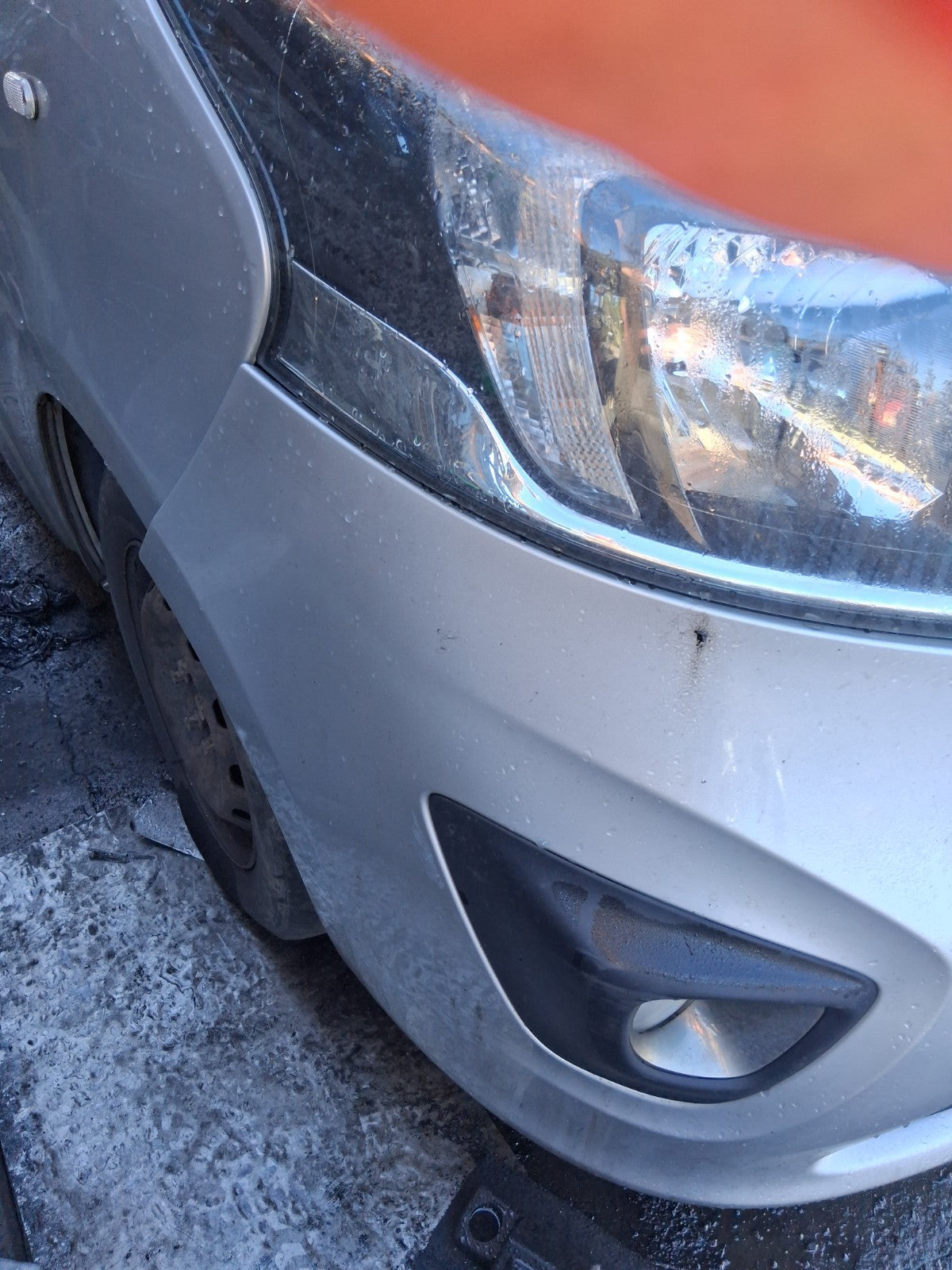 2017 VAUXHALL VIVARO MK2 COMPLETE FRONT BUMPER PLATINUM SILVER L193