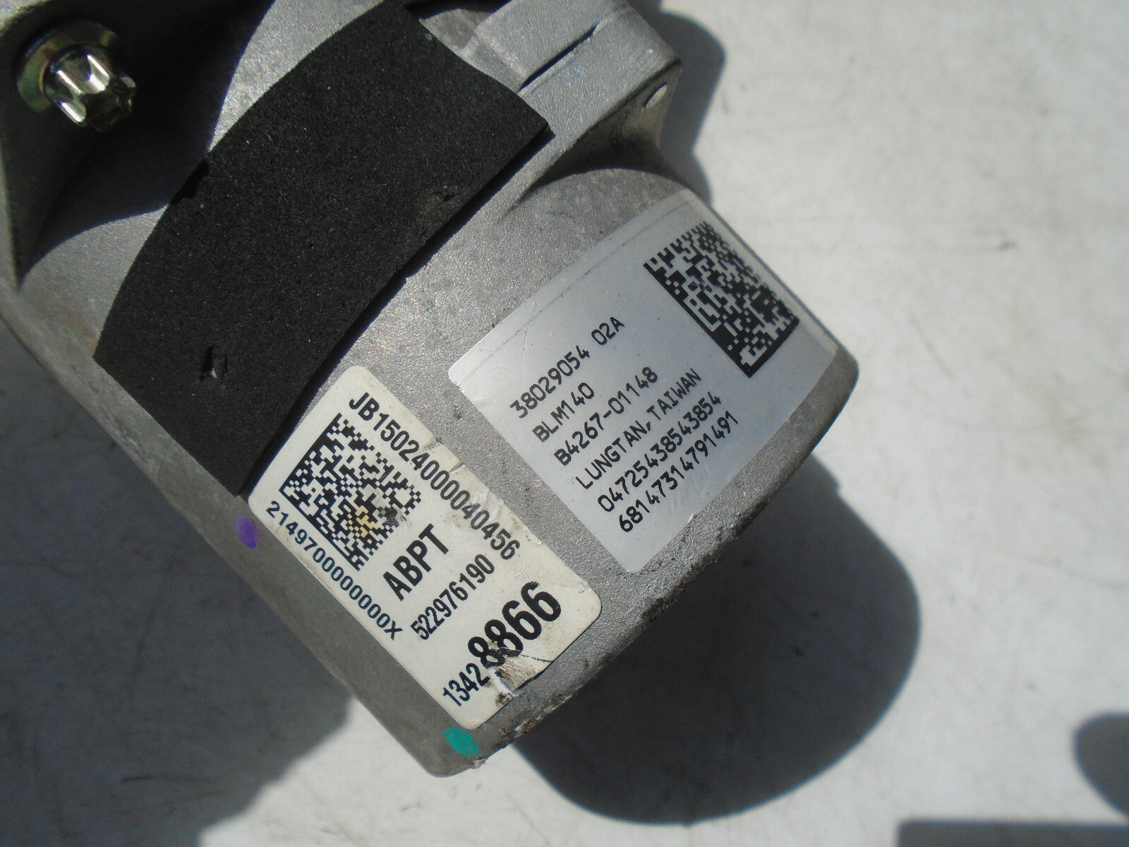 VAUXHALL CORSA E 2015 ELECTRONIC POWER STEERING COLUMN 13428866