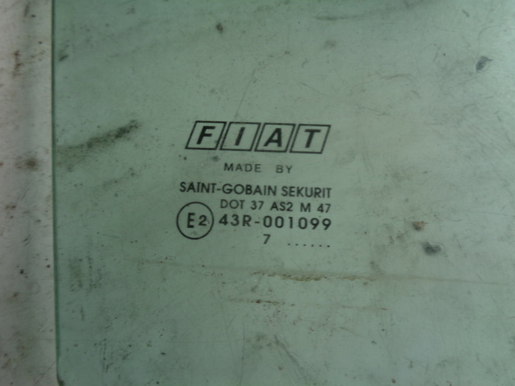 FIAT BRAVO MK2 OSR DRIVER SIDE REAR WINDOW GLASS