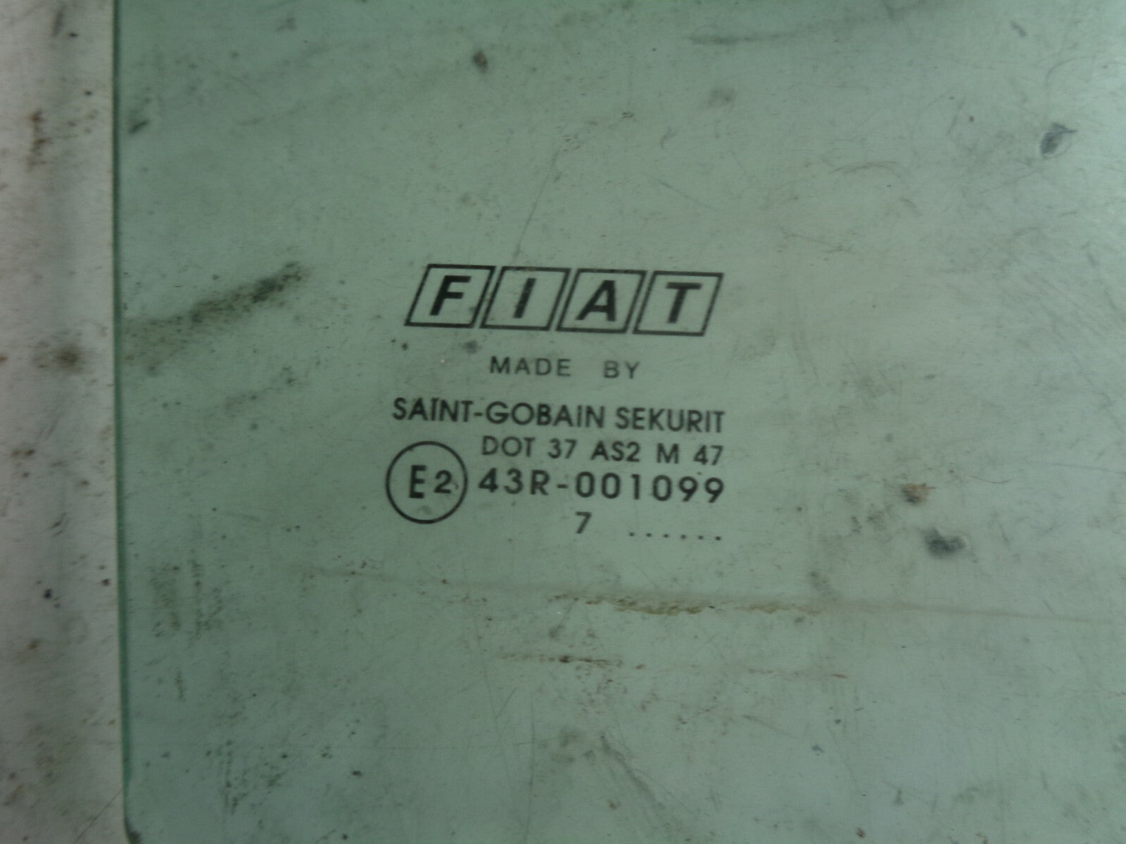 FIAT BRAVO MK2 OSR DRIVER SIDE REAR WINDOW GLASS
