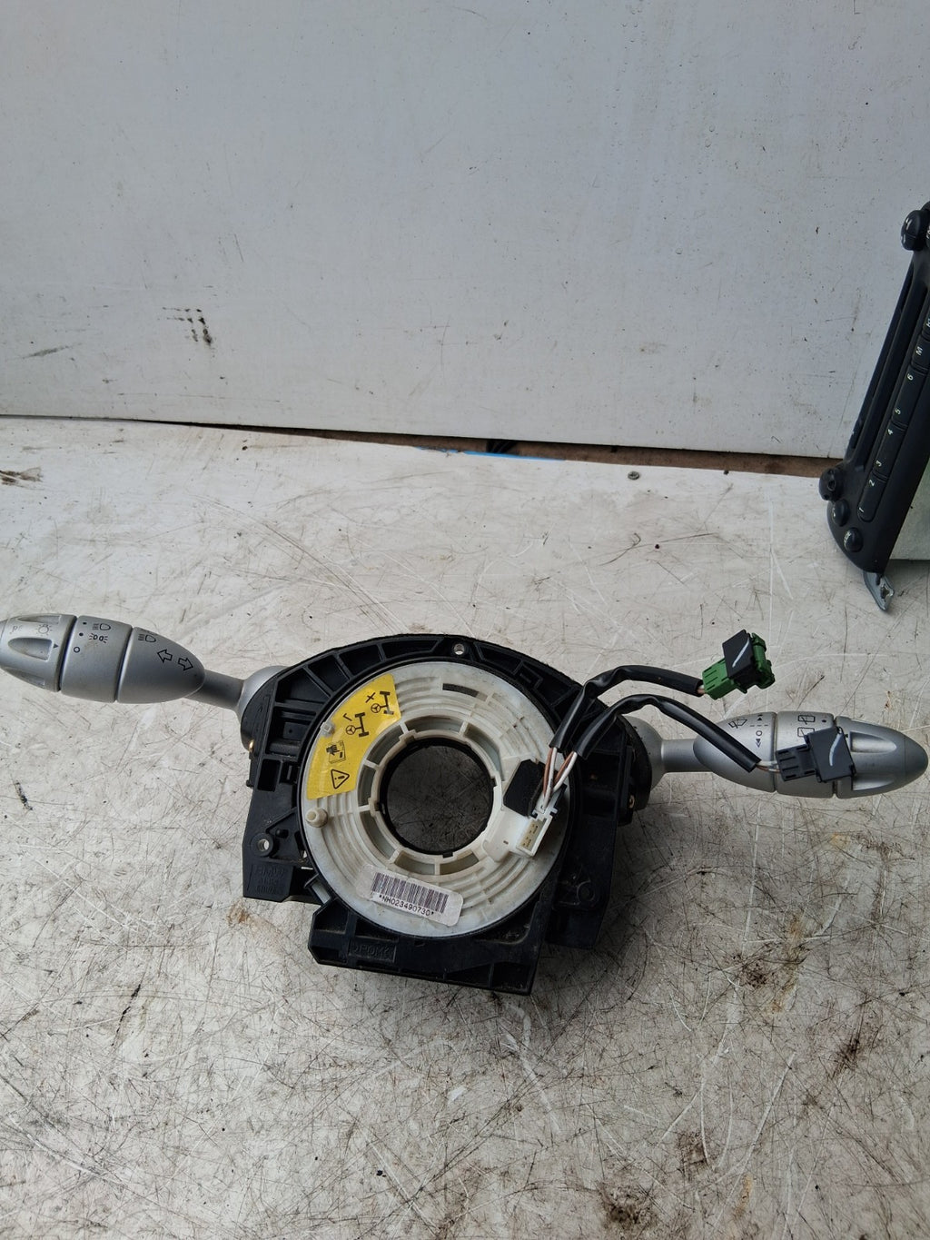 2003 MINi INDICATOR SWITCH STALK SQUIB RING 61311484327