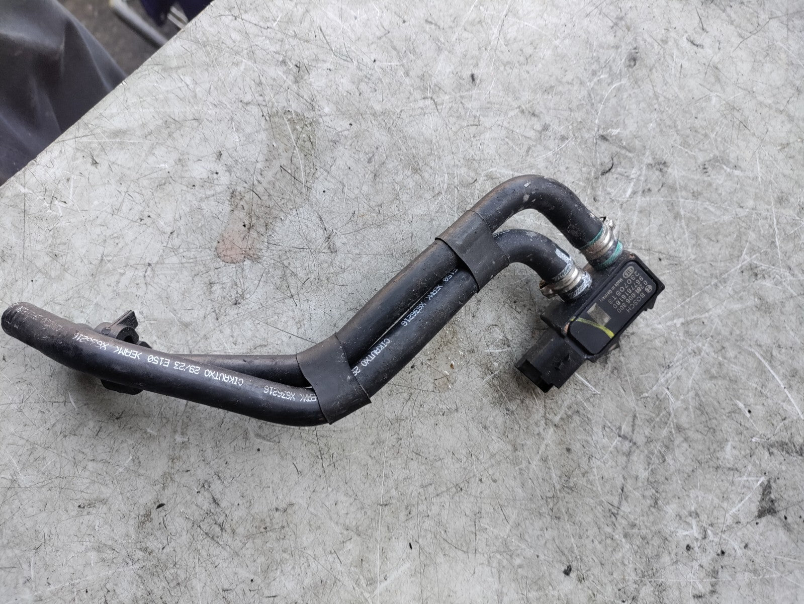 2010 CITROEN C3 1.4 DIESEL EXHAUST GAS PRESSURE SENSOR 9677816180