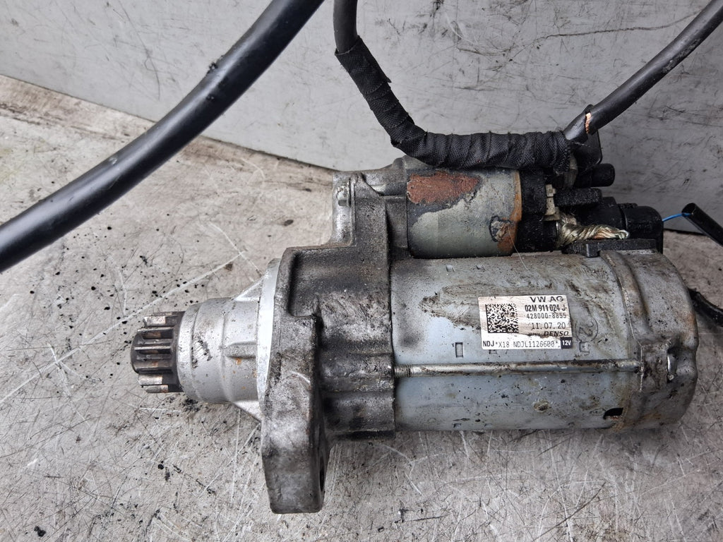 SEAT IBIZA MK5 2018 6F KJ STARTER MOTOR 02M911024J