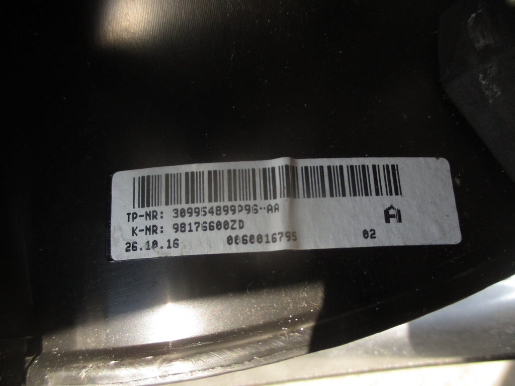 2016 CITROEN DS3 3 SPOKE FLAT BOTTOM STEERING WHEEL 98176600ZD