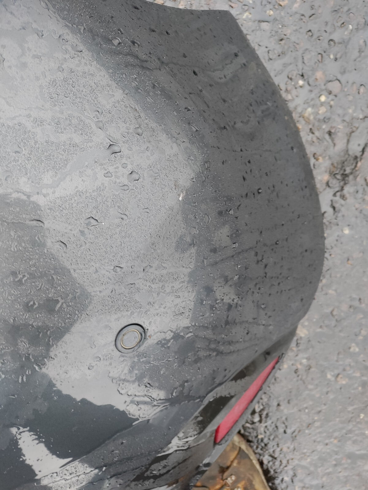 2008 MAZDA 2 MK2 REAR COMPLETE BUMPER GREY