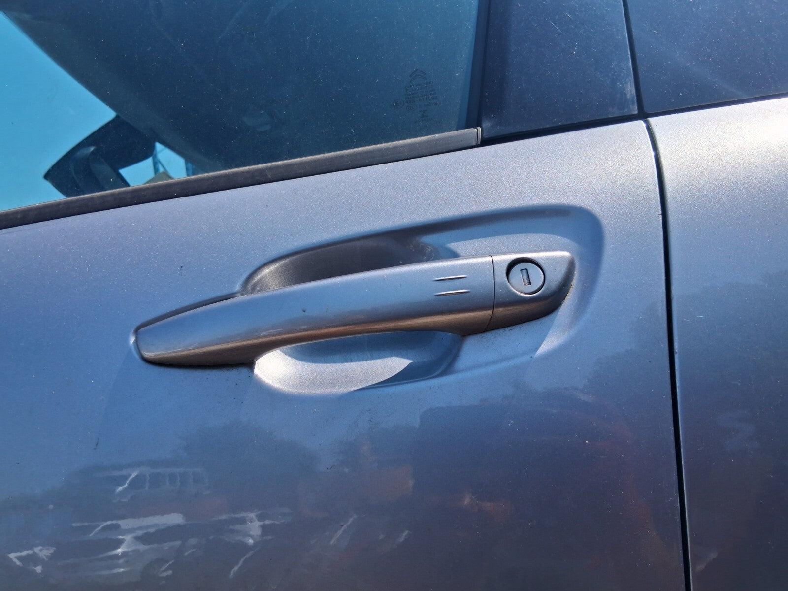 2020 CITROEN C4 CACTUS NSF PASSENGER SIDE FRONT LEFT EXTERIOR DOOR HANDLE