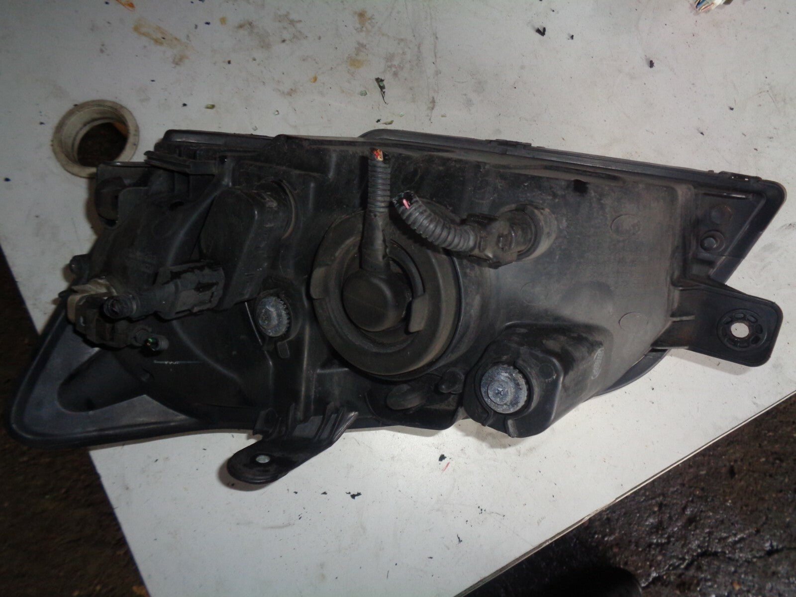 HYUNDAI GETZ 2004 1.3 3 DOOR OS DRIVER SIDE HEADLIGHT