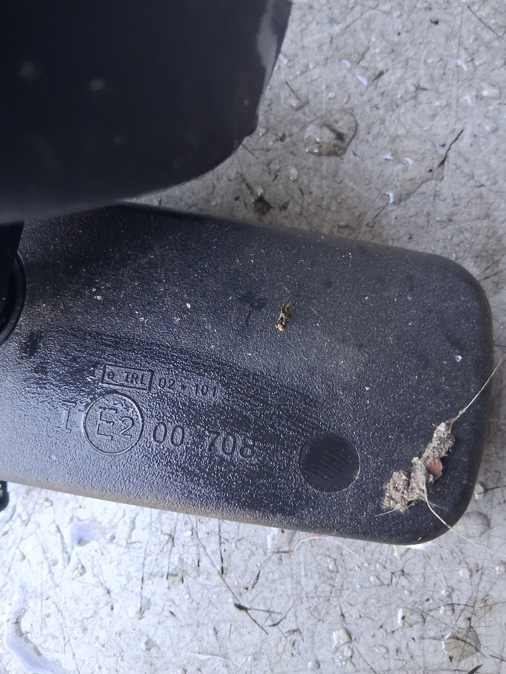 2016 NISSAN NOTE INTERIOR REAR VIEW MIRROR E20205028