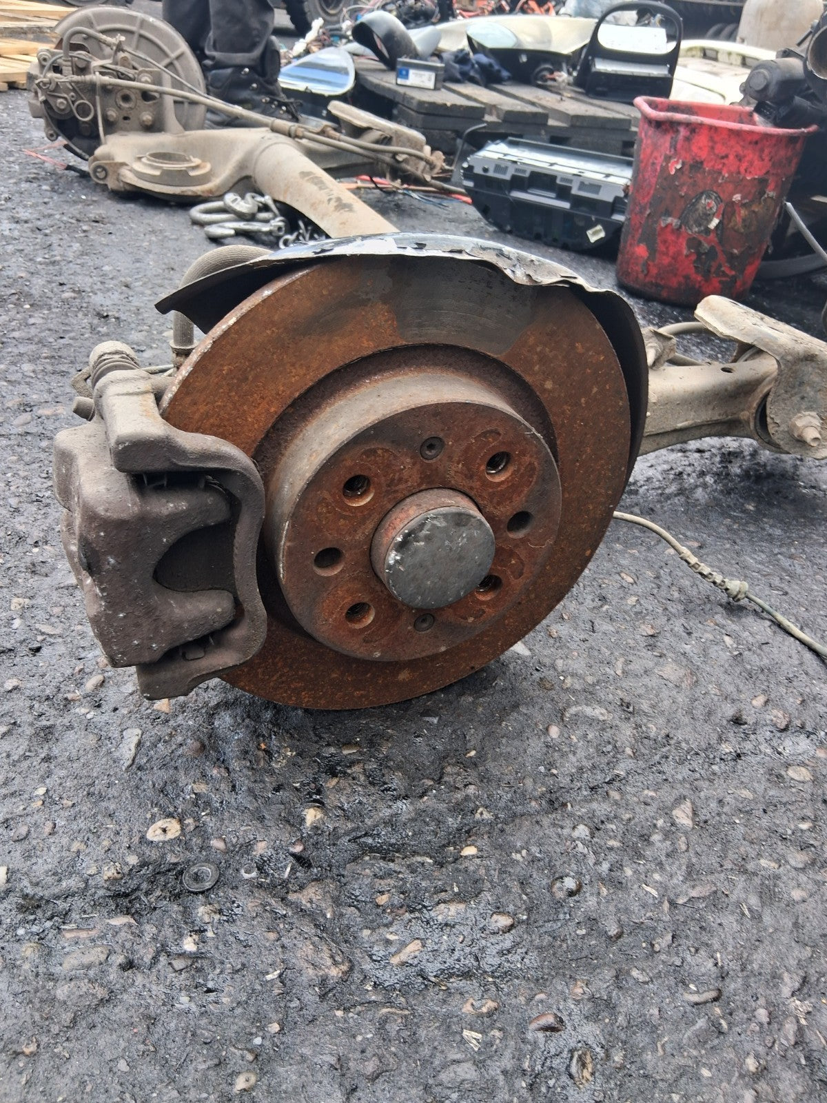2016 VAUXHALL CORSA E REAR AXLE BEAM DISC TYPE