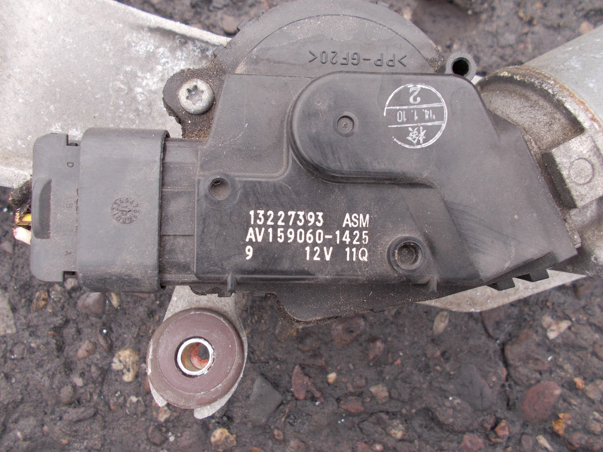 2014 VAUXHALL INSIGNIA DESIGN CDTI WINDSCREEN WIPER MOTOR & LINKAGE 13227393