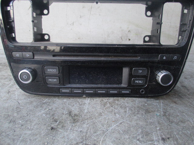 2015 VOLKSWAGEN UP 1.0 PETROL  STEREO RADIO CD PLAYER UNIT 1S0035156E