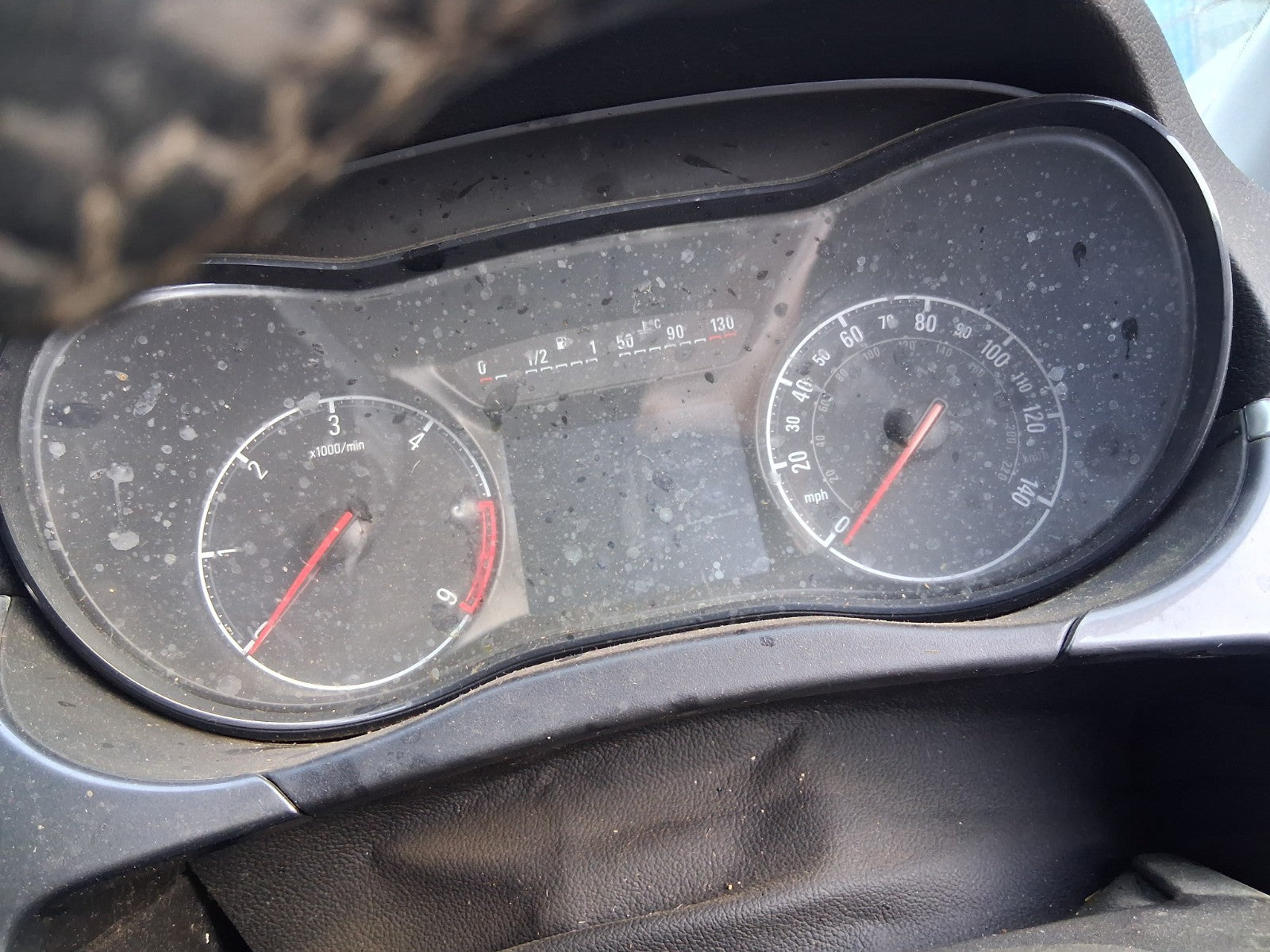 2016 VAUXHALL CORSA E 1.3 DIESEL SPEEDO SPEEDOMETER INSTRUMENT CLUSTER
