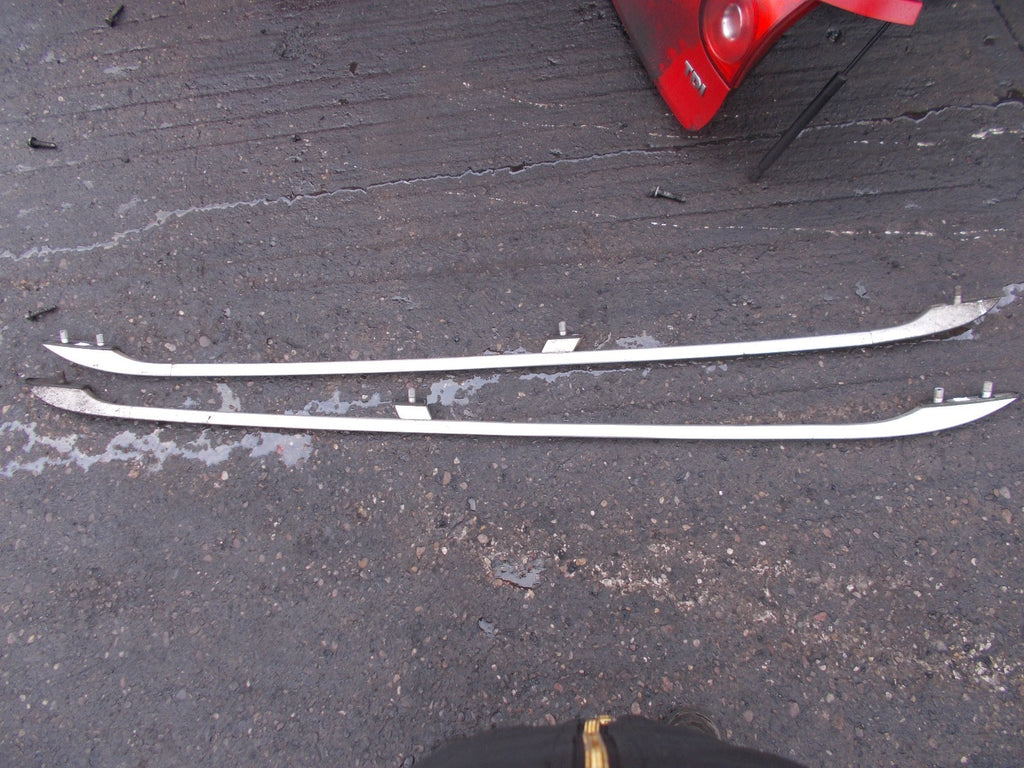 MERCEDES C CLASS W204 ESTATE ROOF BARS RAILS RACKS SILVER