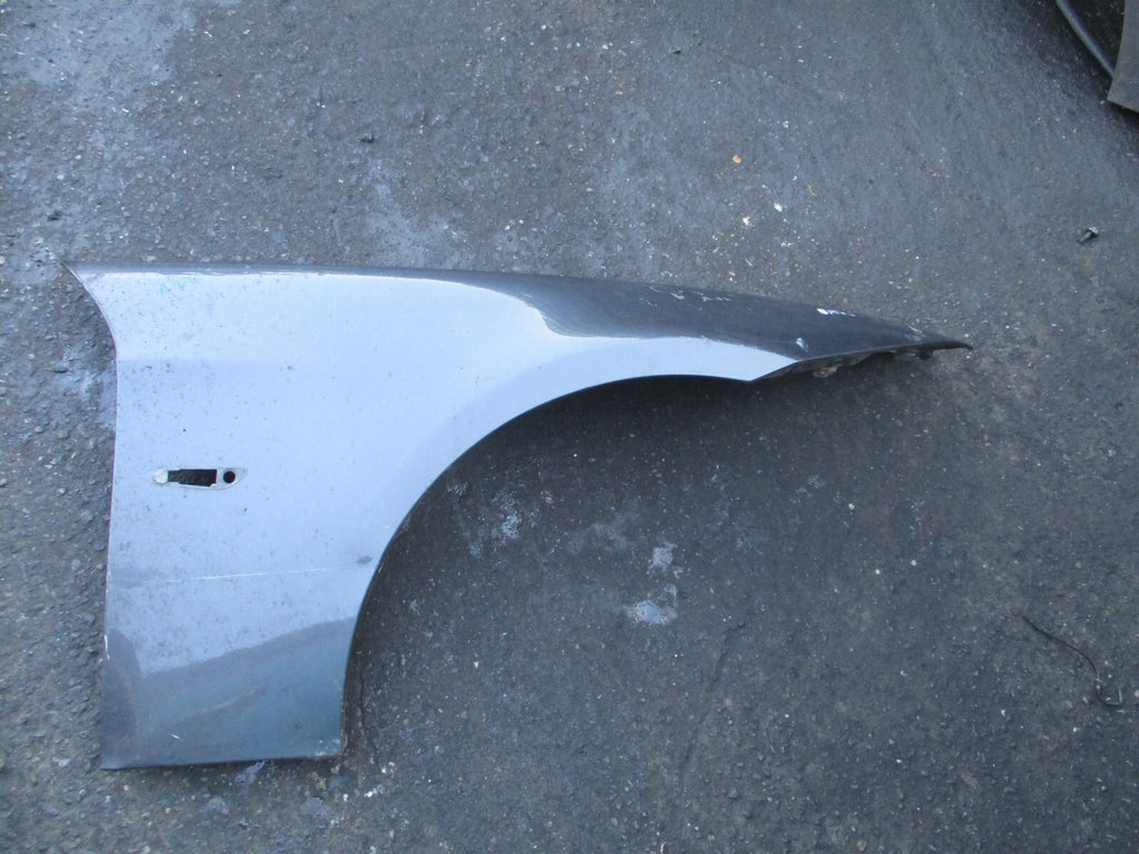BMW 3 SERIES E90 2009 OS DRIVER SIDE FRONT WING PANEL GREY