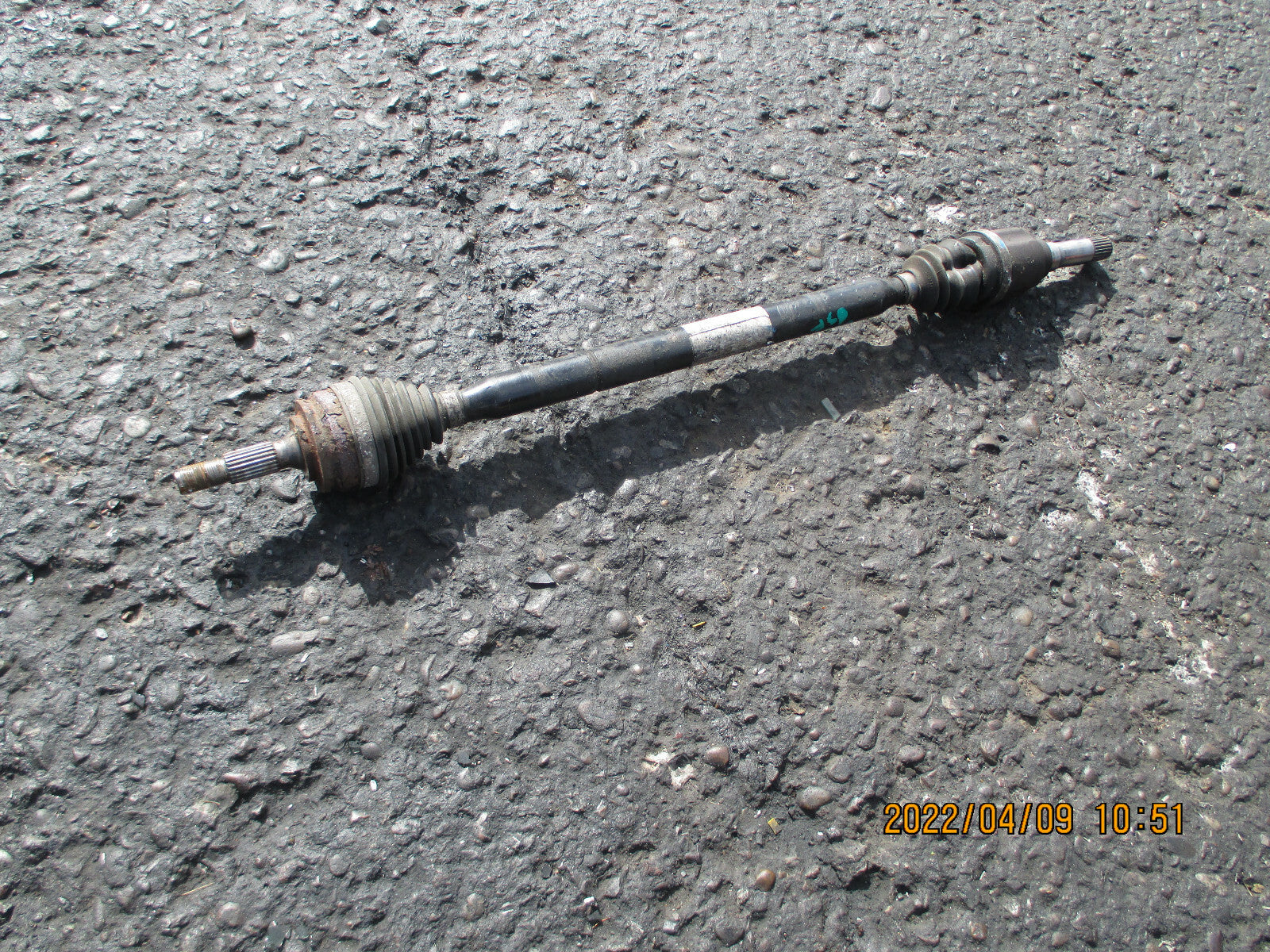 CITROEN DS3 2017 1.2 PETROL MANUAL OSF DRIVER SIDE FRONT DRIVESHAFT