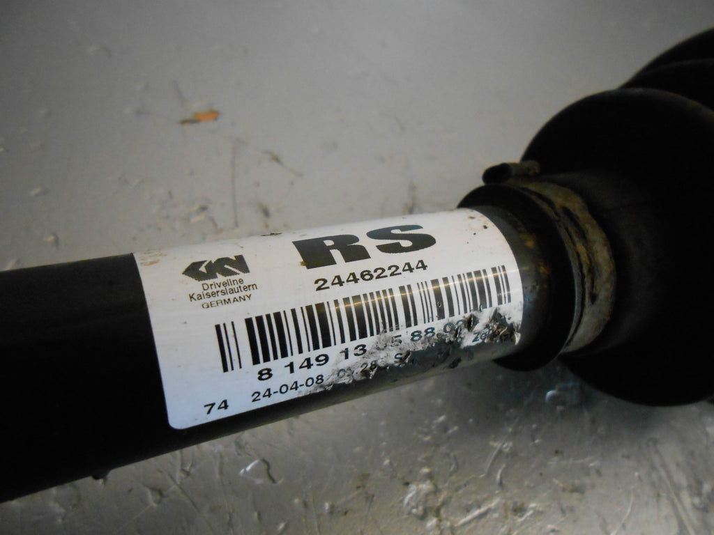 VAUXHALL ASTRA MK5 2008 1.3 CDTI PASSENGER SIDE FRONT NSF DRIVESHAFT RS24462244