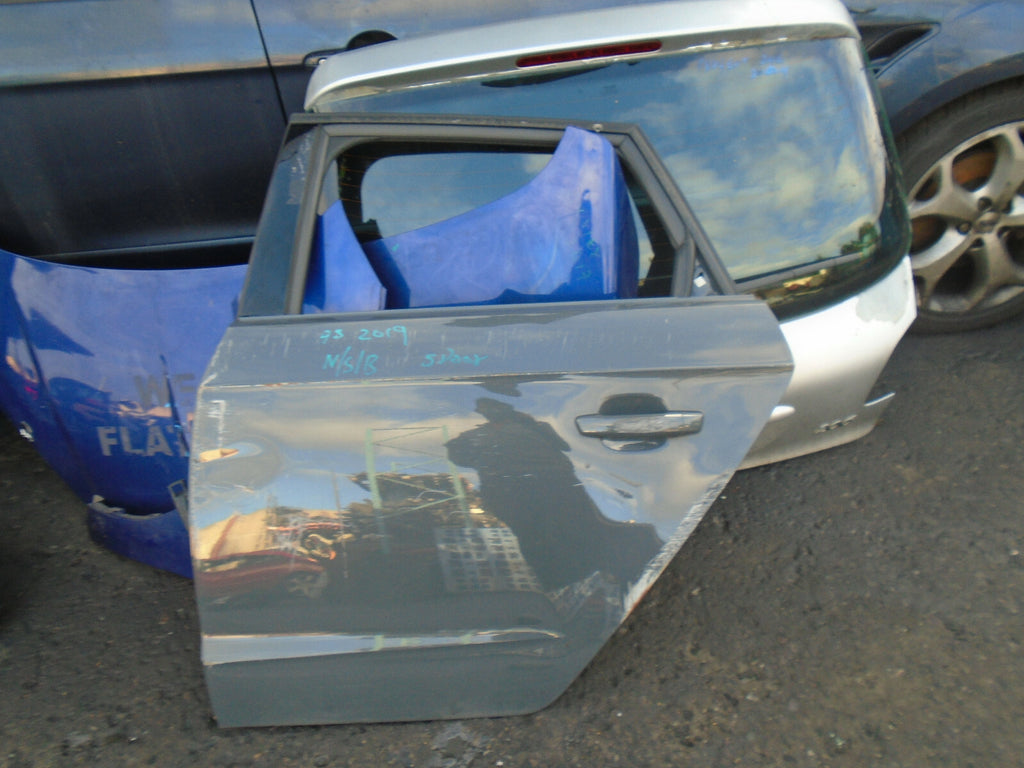 AUDI A3 8V 2017 5 DOOR NSR PASSENGER SIDE REAR DOOR BARE DAMAGED LX70 NANO
