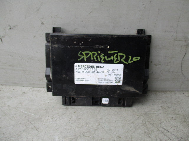 2020 MERCEDES BENZ SPRINTER W907 TRANSMISSION CONTROL MODULE A2139001722