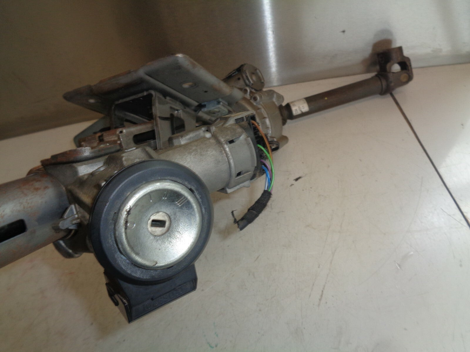 FORD FIESTA 2016 MK7 1.2 PETROL STEERING COLUMN C1BC3C529BU