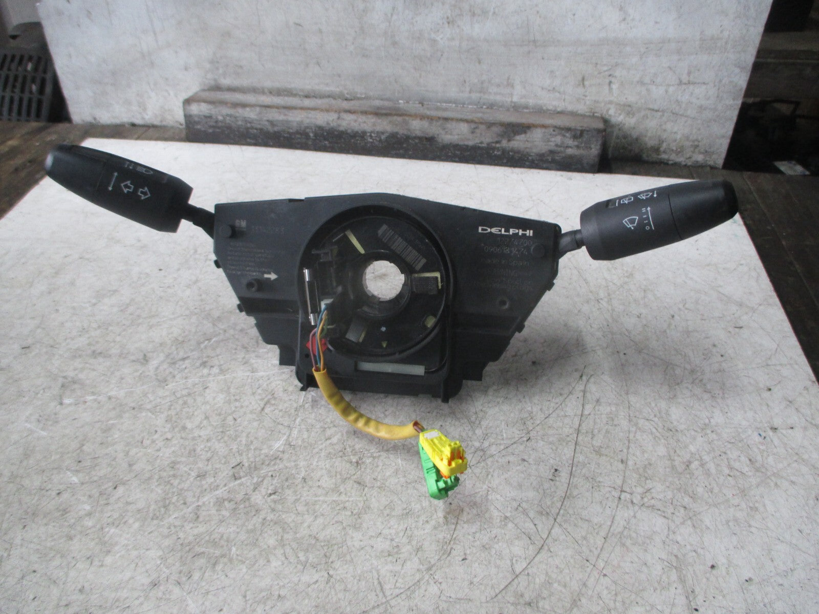 VAUXHALL CORSA D 2009 WIPER INDICATOR STALK SWITCH SQUIB CONTROL 13142283