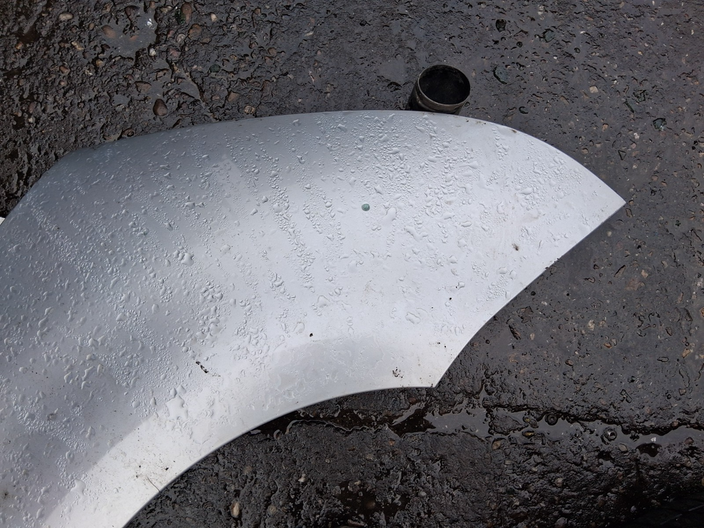 2008 CITROEN C4 PICASSO OSF DRIVER SIDE FRONT RIGHT WING PANEL SILVER