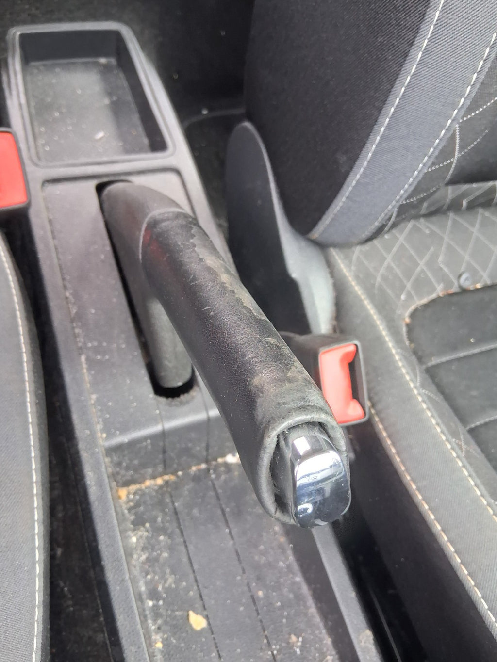 2020 SKODA FABIA MK3 NJ HATCHBACK MANUAL HANDBRAKE LEVER MECHANISM