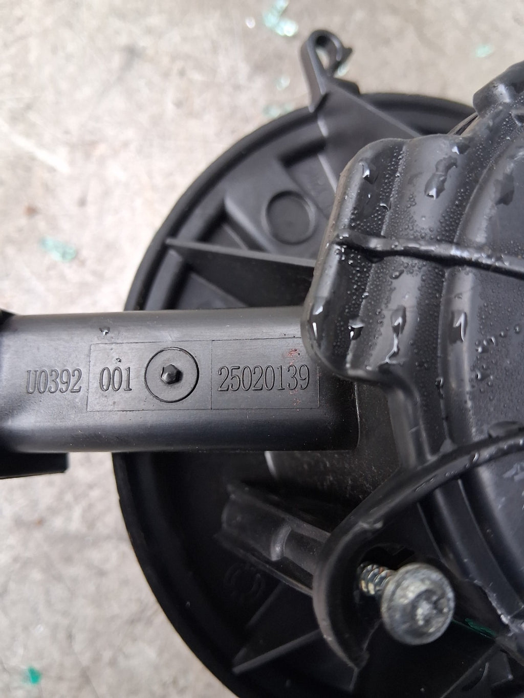 2008 CITROEN C2 HEATER BLOWER MOTOR 25020139