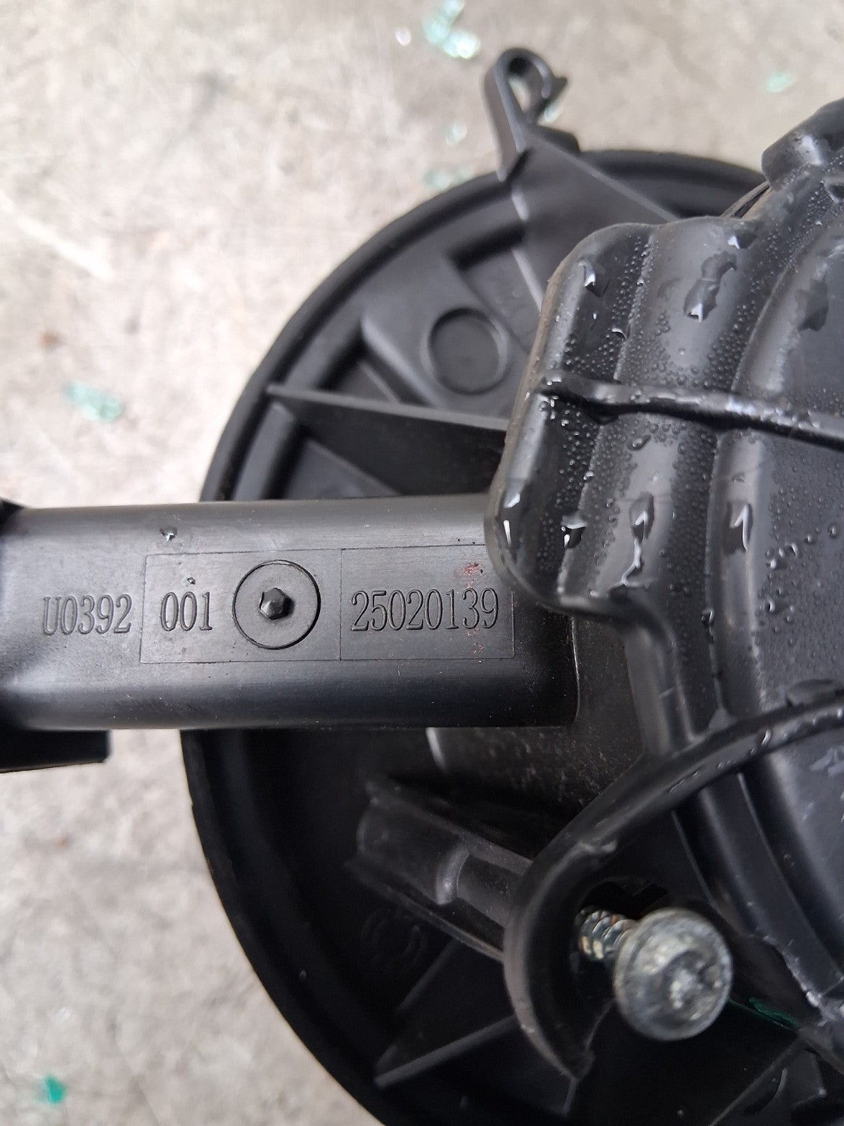 2008 CITROEN C2 HEATER BLOWER MOTOR 25020139