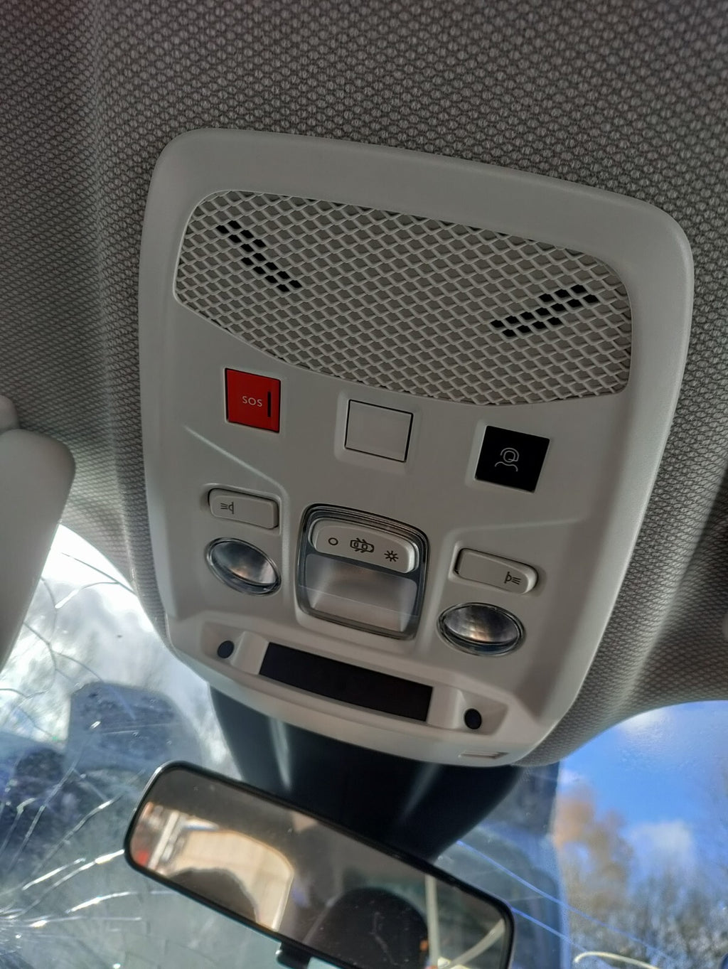 2024 JEEP AVENGER INTERIOR FRONT ROOF READING LIGHT