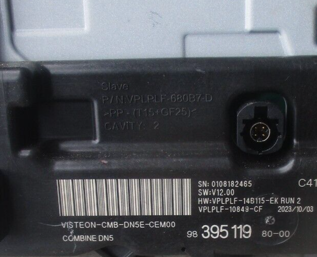 2023 CITROEN C4 MK3 SPEEDO SPEEDOMETER CLOCK 9839511980