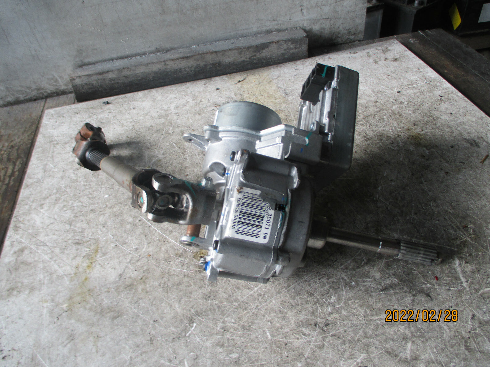 FORD ECO SPORT 2018 ELECTRIC POWER STEERING COLUMN CN153D071DN