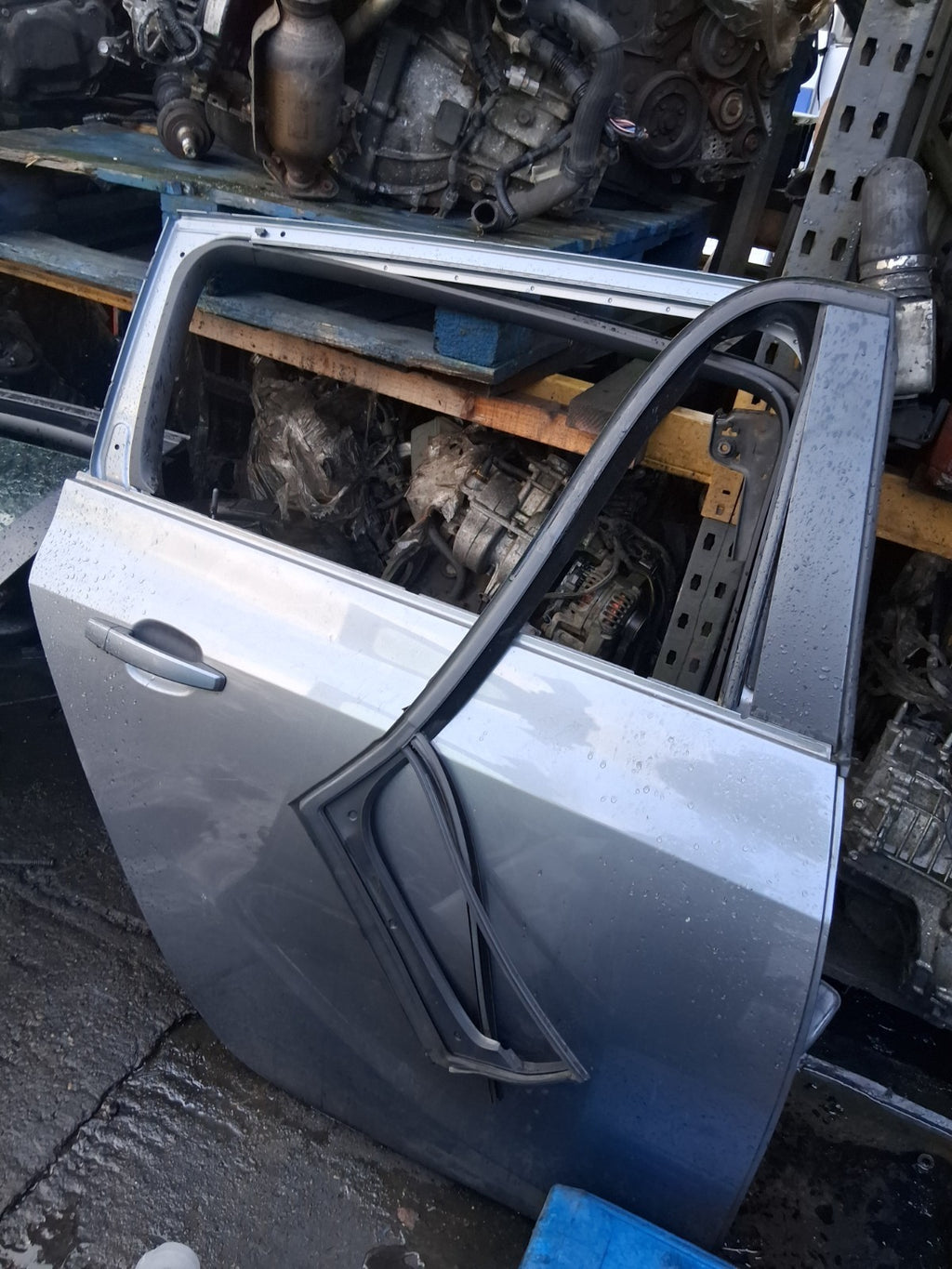 2017 VAUXHALL ZAFIRA C TOURER OSR DRIVER SIDE REAR RIGHT BARE DOOR GREY