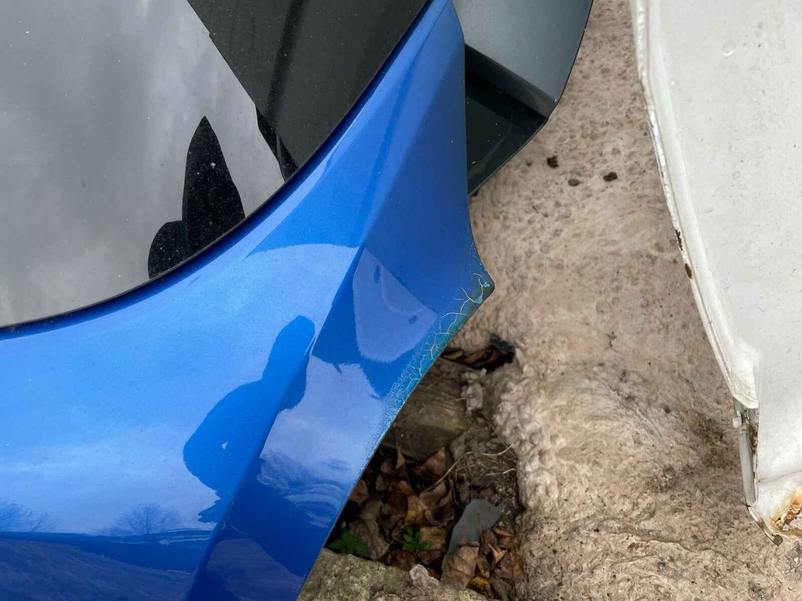 2018 VAUXHALL MOKKA X REAR HATCHBACK BOOTLID TAILGATE BARE BLUE