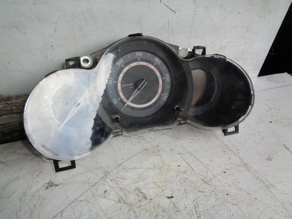 CITROEN C3 MK2 2010 1.6 DIESEL MANUAL SPEEDOMETER SPEEDO CLOCK 96665884XT