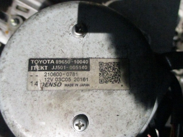 2019 TOYOTA C-HR CHR ICON 1.2 PETROL POWER STEERING COLUMN JJ501005140
