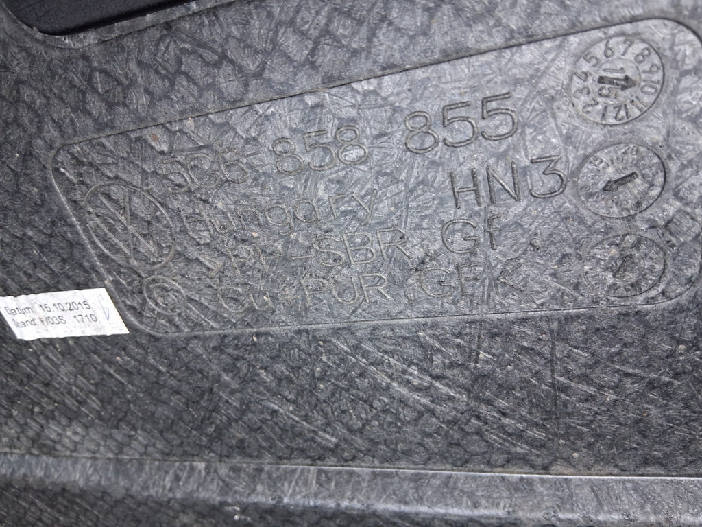 2016 VOLKSWAGEN GOLF MK7 REAR BOOT FLOOR LINER CARPET MAT 5G6858855