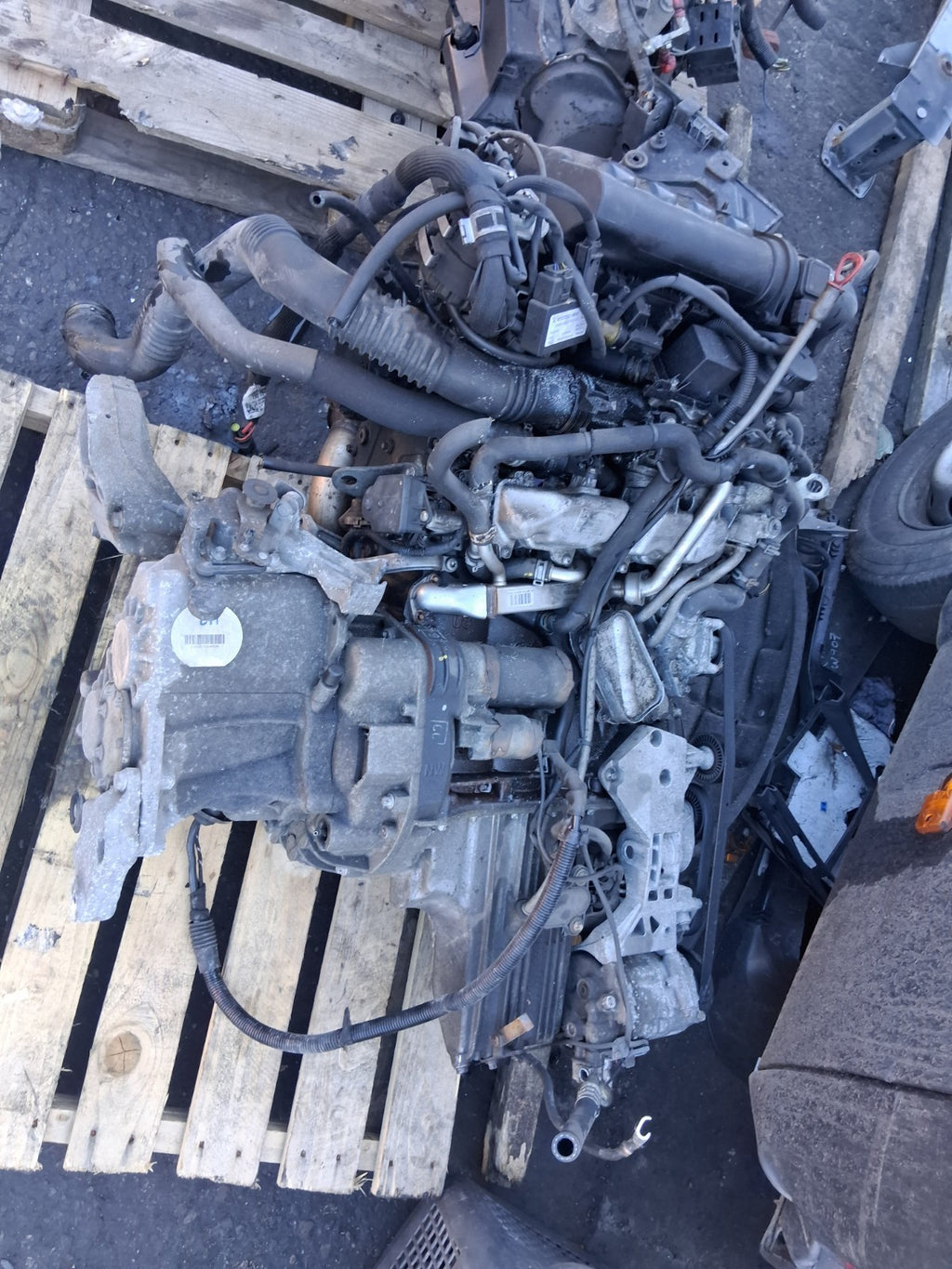 2008 MERCEDES B CLASS W245 2.0 DIESEL COMPLETE ENGINE OM 640.941 152K MILES
